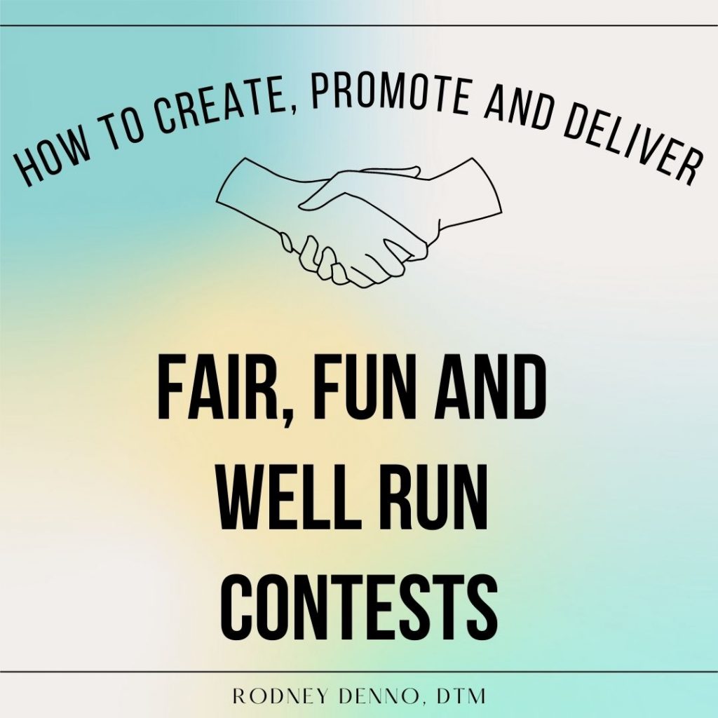 Fair and fun contest book cover