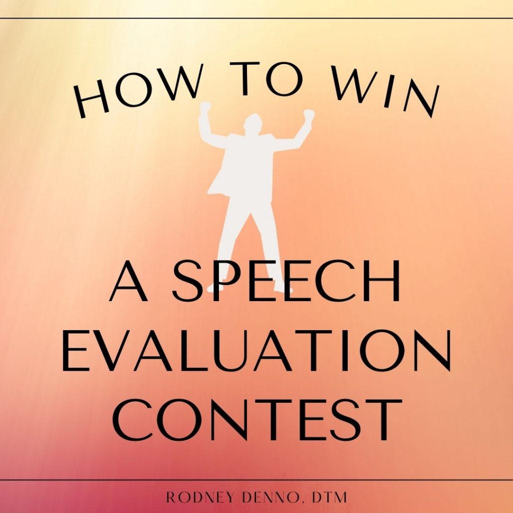 speech evaluation contest cover