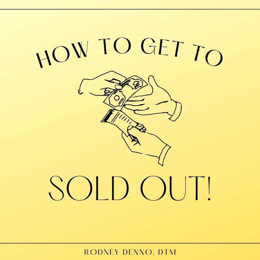 how to get sold out cover